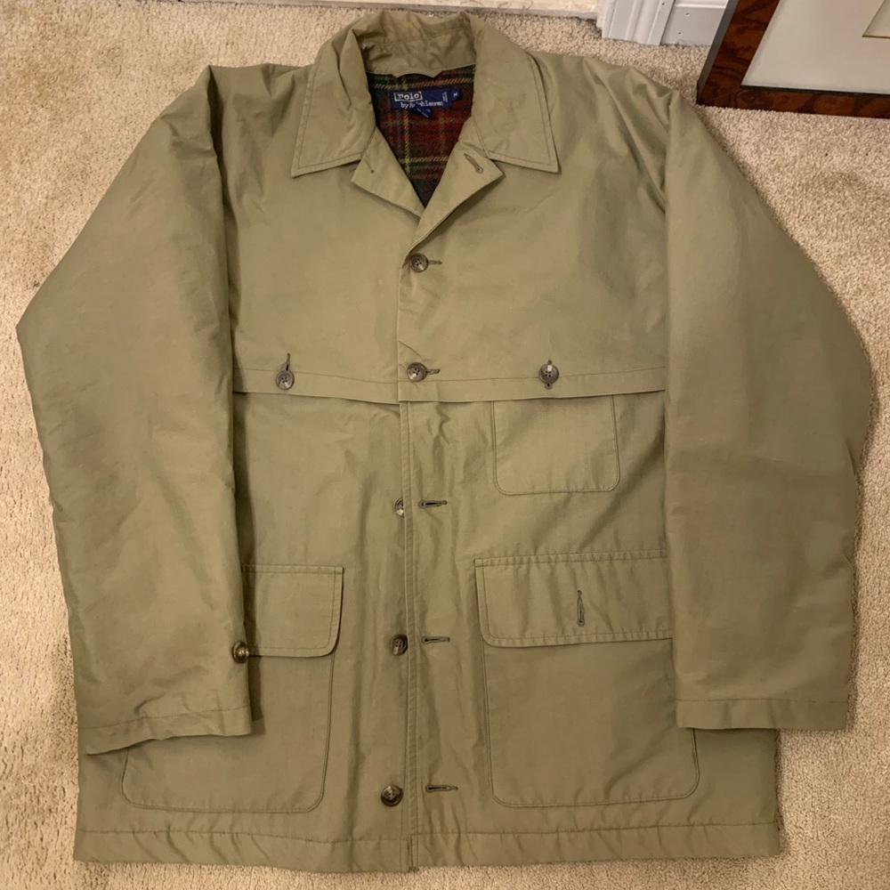Vintage Ralph Lauren wool lined jacket